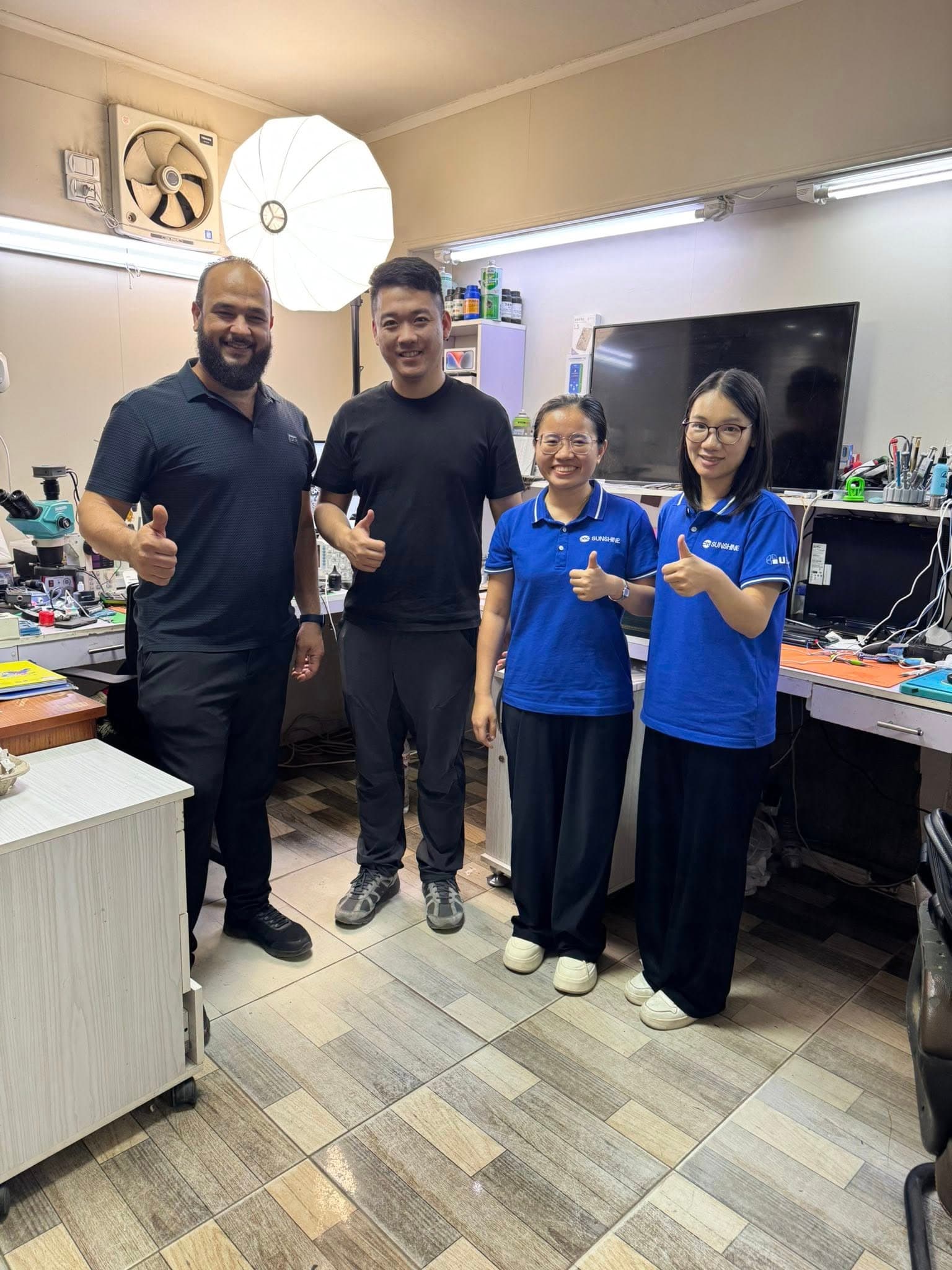 Mr.Tech team and partners